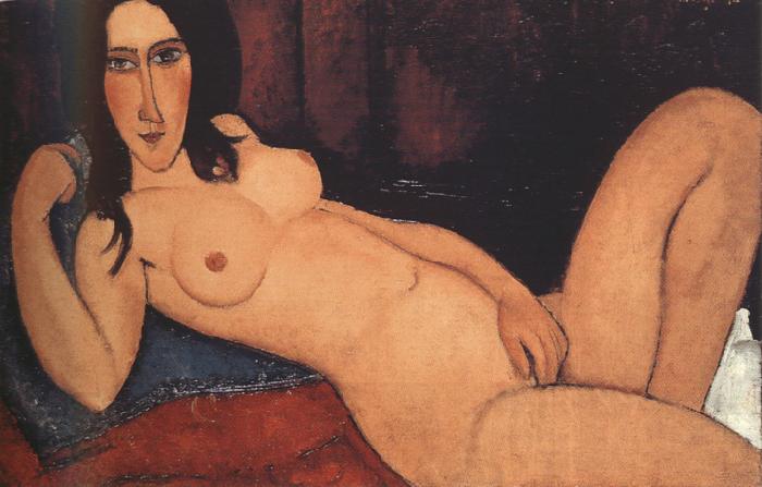 Amedeo Modigliani Reclining Nude with Loose Hair (mk39) China oil painting art